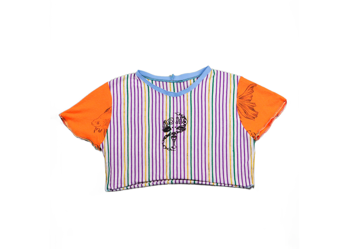 bb orange crop top 2