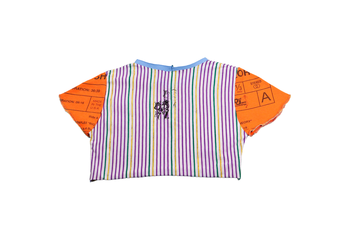 bb orange crop top 2