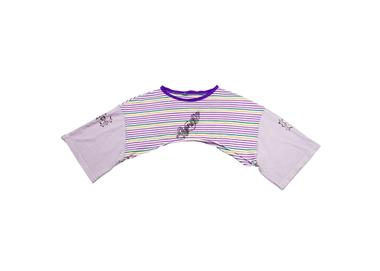 love worm purple hyper wide crop top 1