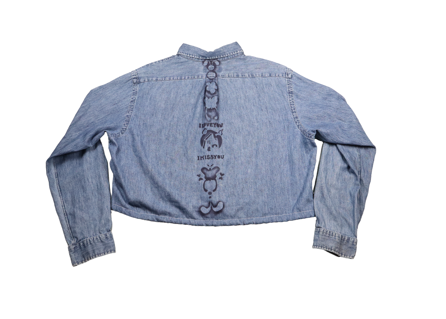 denim ch1valry button down