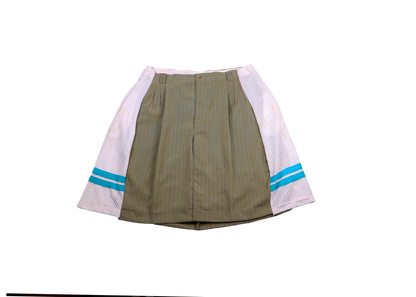 combo skirt shorts