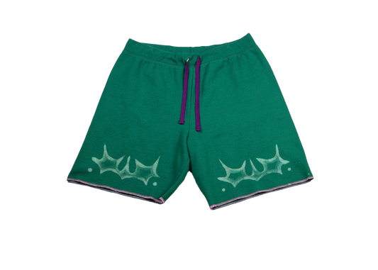 jojo green sweatshorts