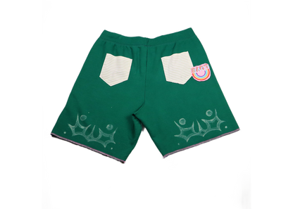 jojo green sweatshorts