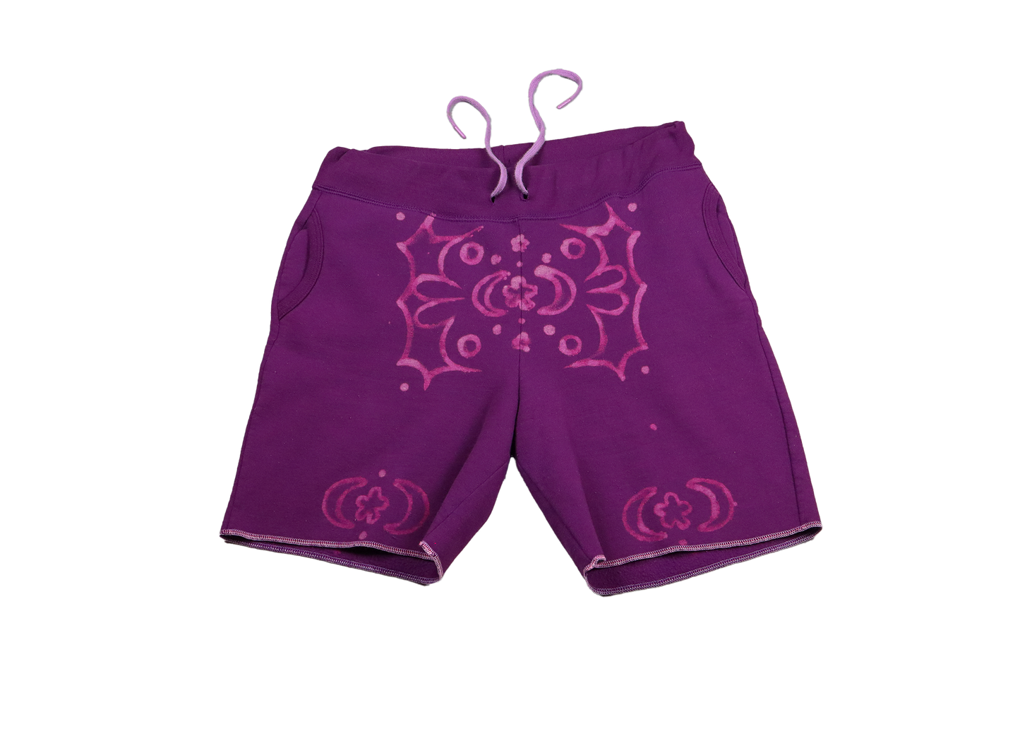 jojo purple sweatshorts