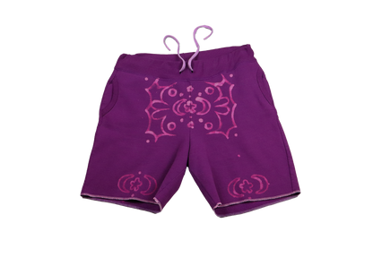 jojo purple sweatshorts