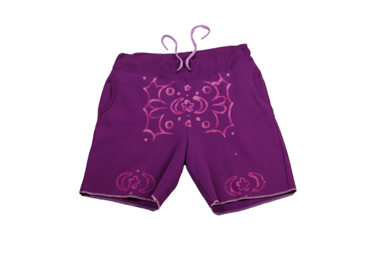 jojo purple sweatshorts