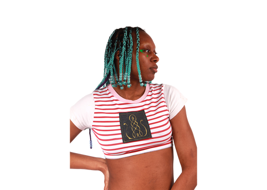 cherry crop top (#2 bb tee)